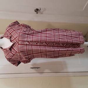 Pendleton Plaid Dress Size XL